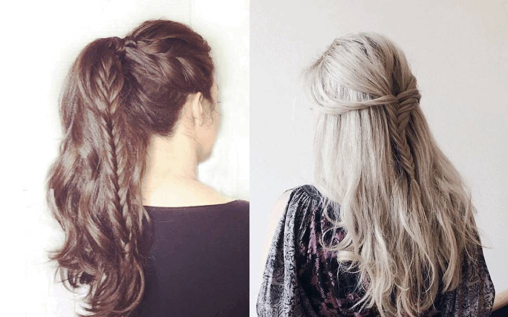 夏天时尚减龄发型编发教程,夏季发型编发教程简单