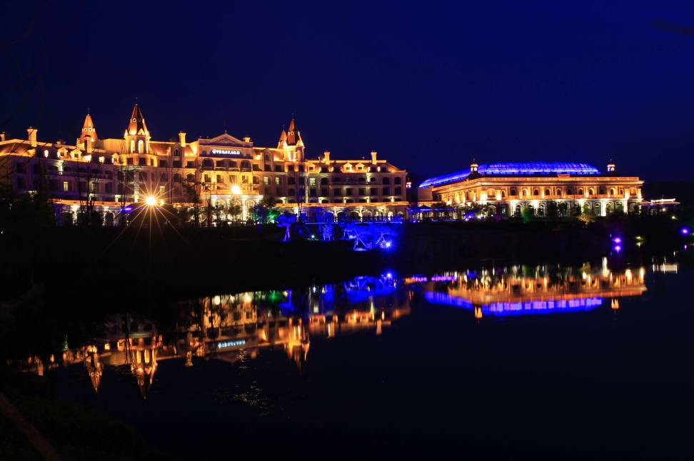 弓长岭风景的视频,弓长岭区夜景