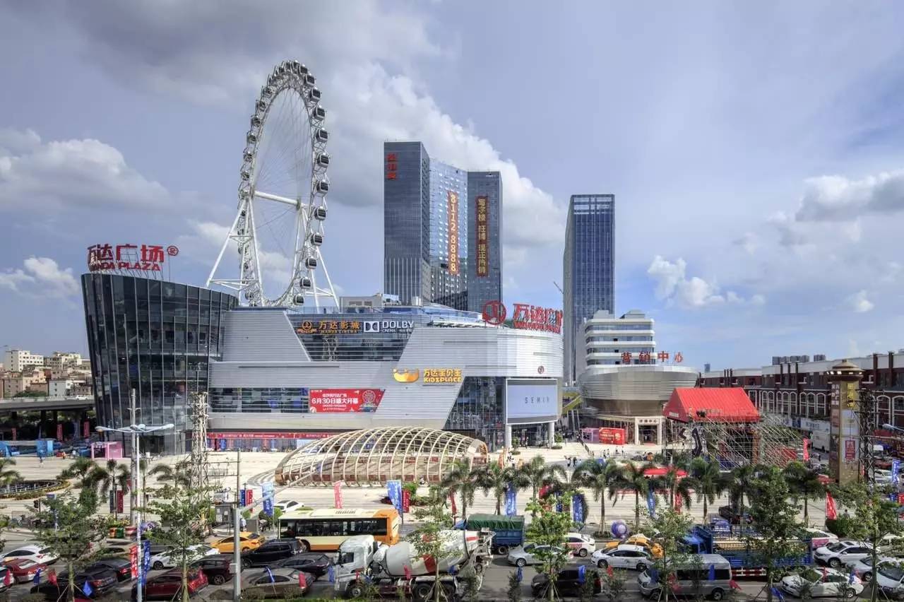 广州万达广场排名第一,广州金沙洲星港万达广场