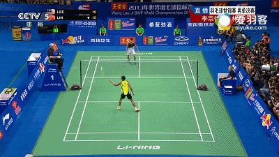 林丹打吐安赛龙,林丹打到李宗伟抽筋