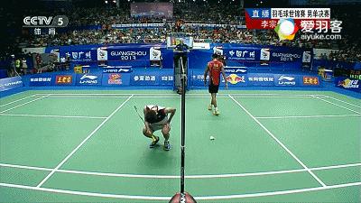 林丹打吐安赛龙,林丹打到李宗伟抽筋