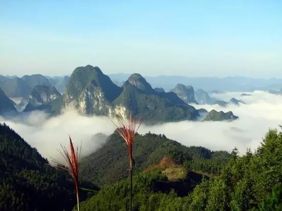 广西的地质奇观,广西喀斯特山里的奇观