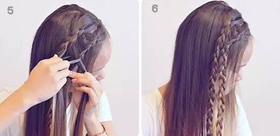 长直发帅气扎发,适合黑长直发的扎发