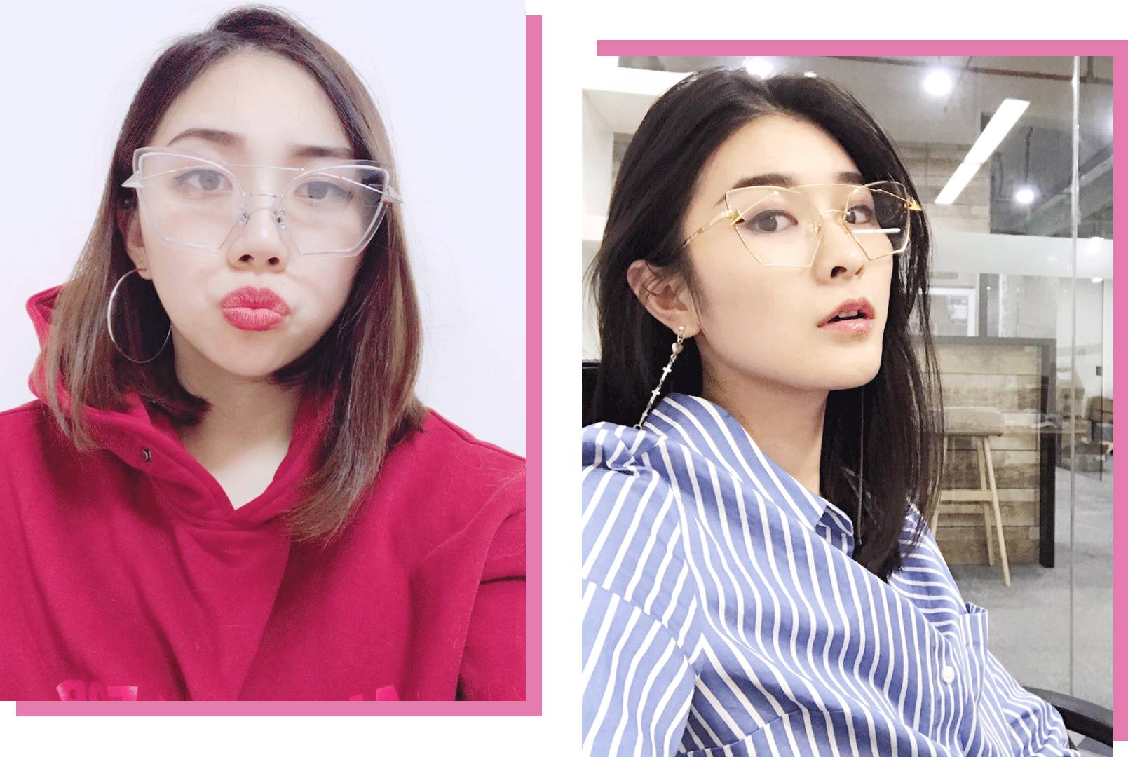 适合圆脸短脸戴的太阳眼镜,圆脸大脸适合的眼镜测评