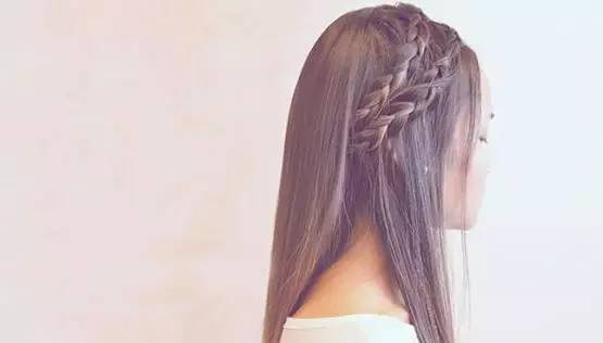 长直发帅气扎发,适合黑长直发的扎发