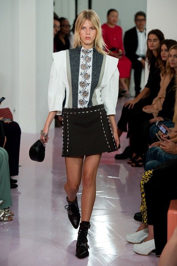 chlo女装视频,巴黎时装周chloe秀场2019