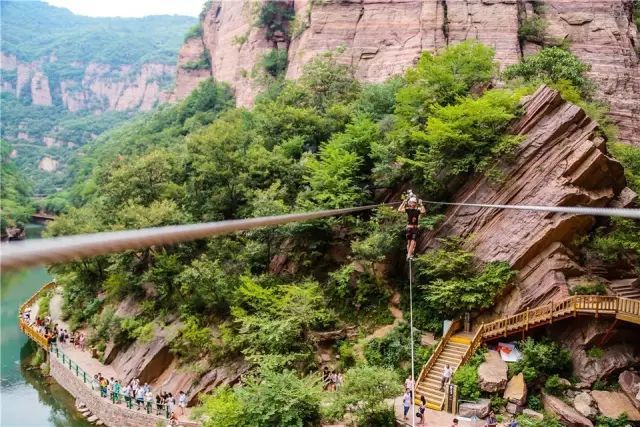 洛阳洛浦玻璃栈道在哪,河南洛阳木札岭景区玻璃栈道