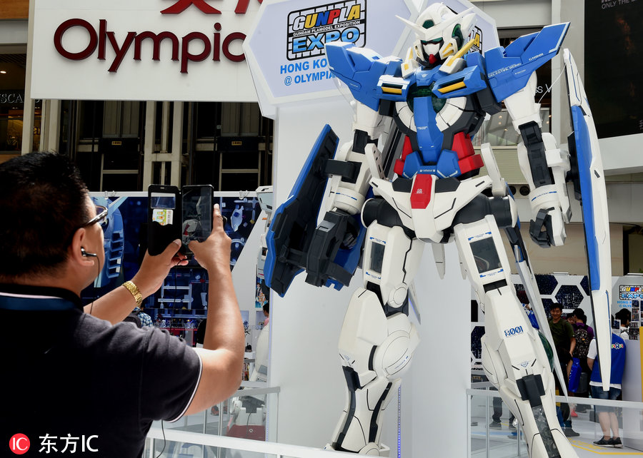 巨型高达模型1米高,300左右的巨型高达