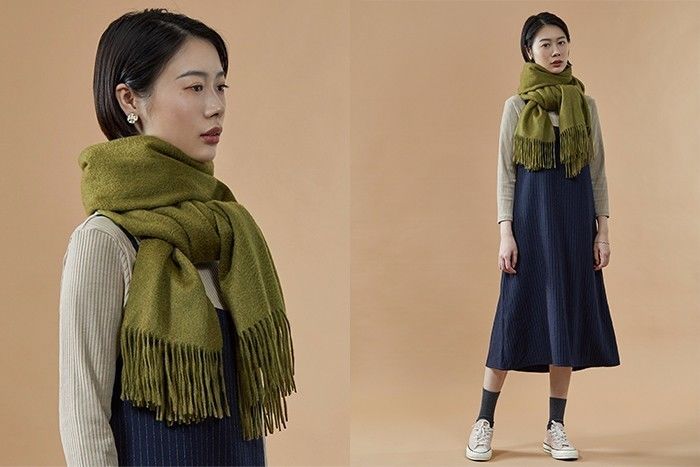 恋物志｜一条羊绒围巾，比两件毛衣还暖和