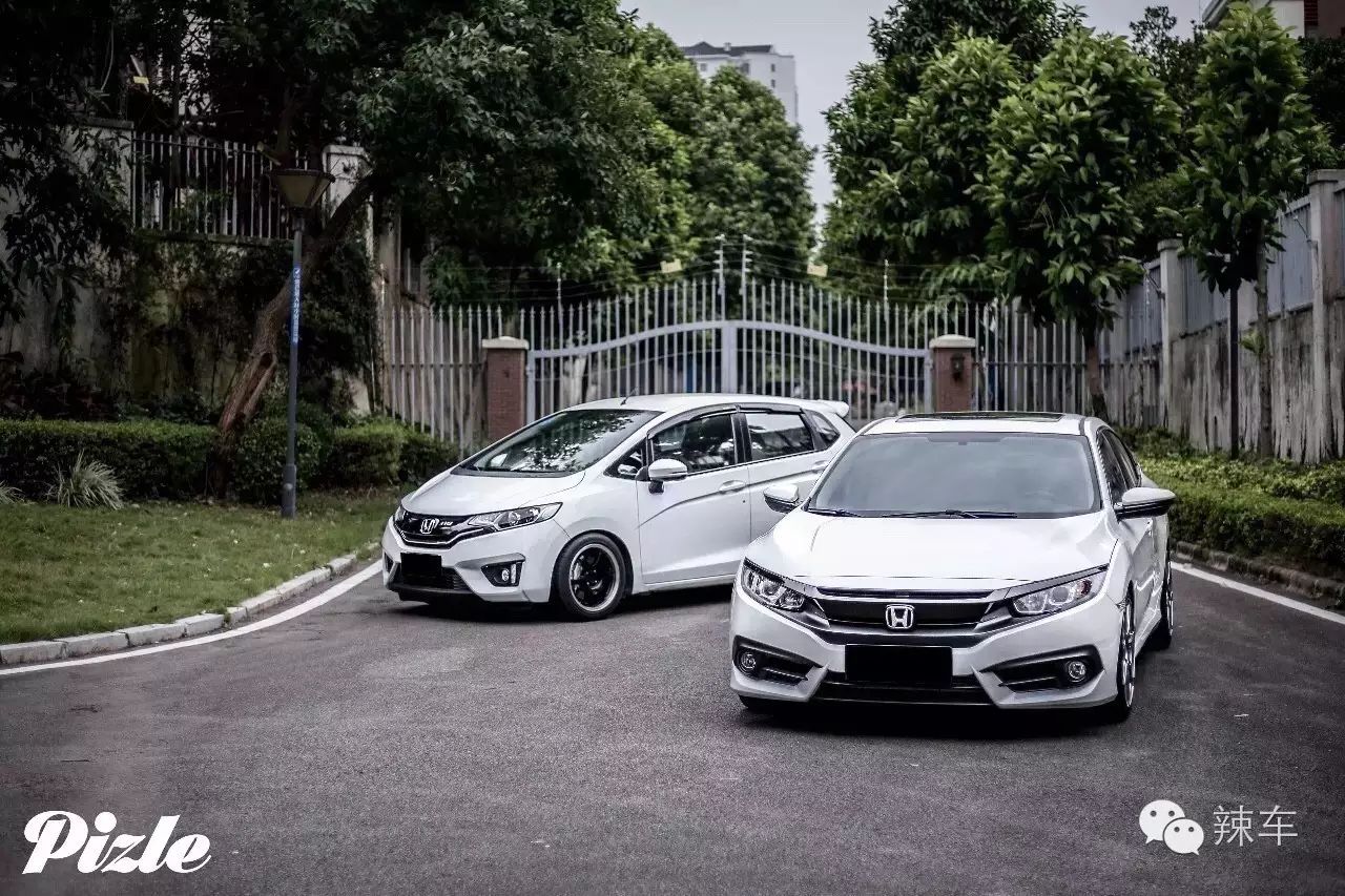 腊鸡本田，毁我青春，HondaFITXCIVIC