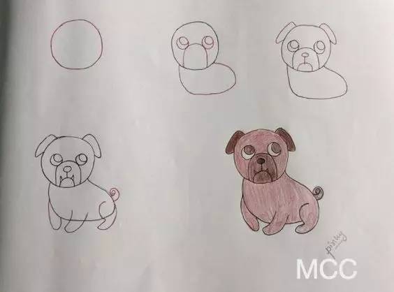 椭圆和圆形能画成什么小动物,儿童简笔画画一些可爱的小东西