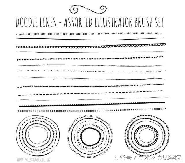 ai笔刷免费版,ai毛笔笔刷下载