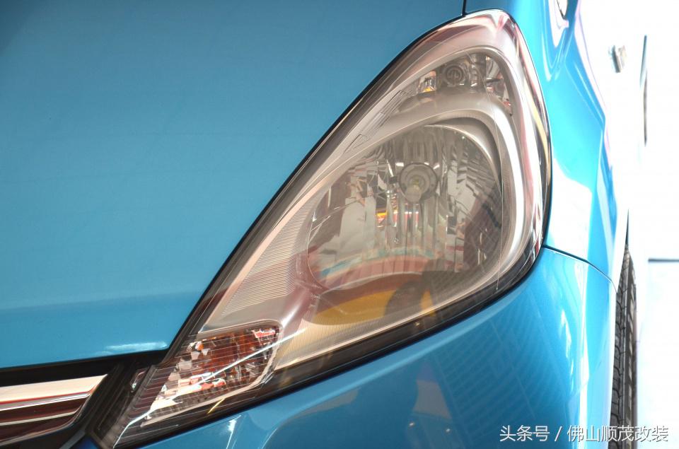 17款飞度改装大灯,12款飞度中网改装