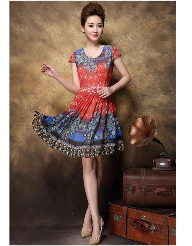 千娇百媚连衣裙,夏天百媚生连衣裙