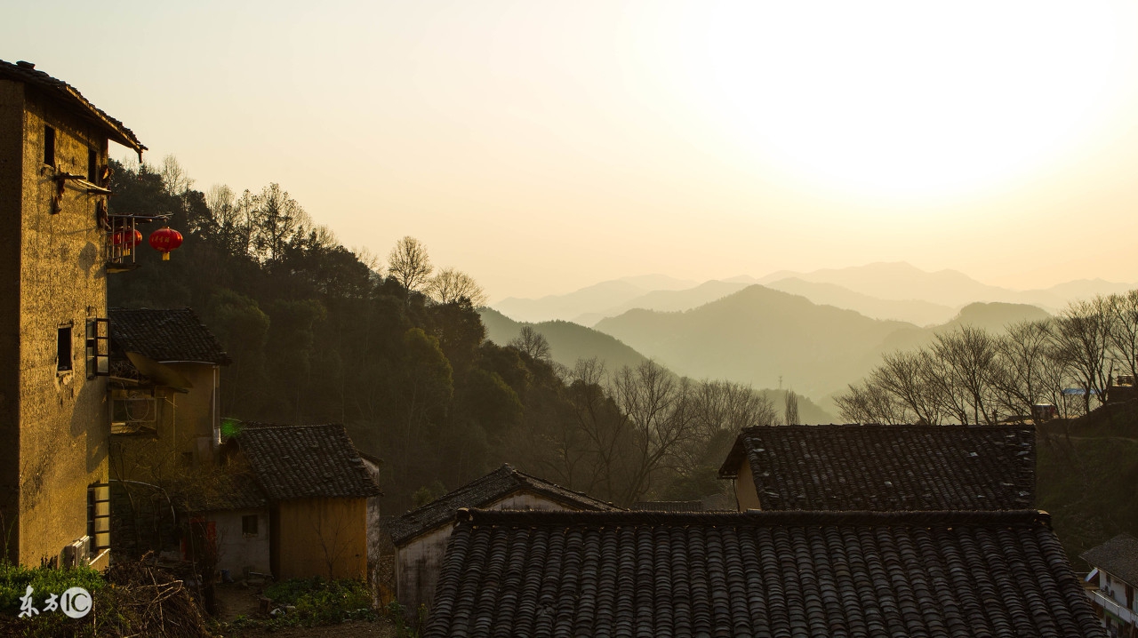 安徽歙县的阳产土楼村,安徽徽州土楼