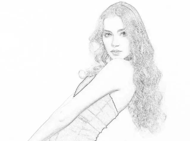 ps素描放大镜效果,ps怎么提取素描线稿