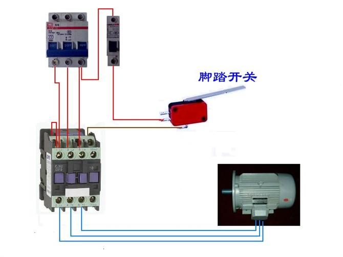 分励脱扣断路器与电表的接线图,断路器线圈与电表接线图