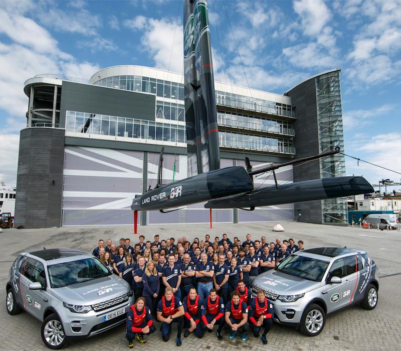 英国路虎队的首次美洲杯帆船赛之旅!