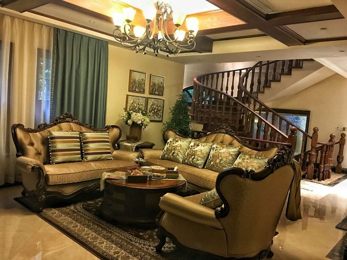 105平美式风格高档大气的温馨之家,每一处细节都透露着奢华