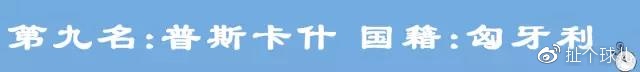 442评选历史100大球星完整名单,442历年足坛排名