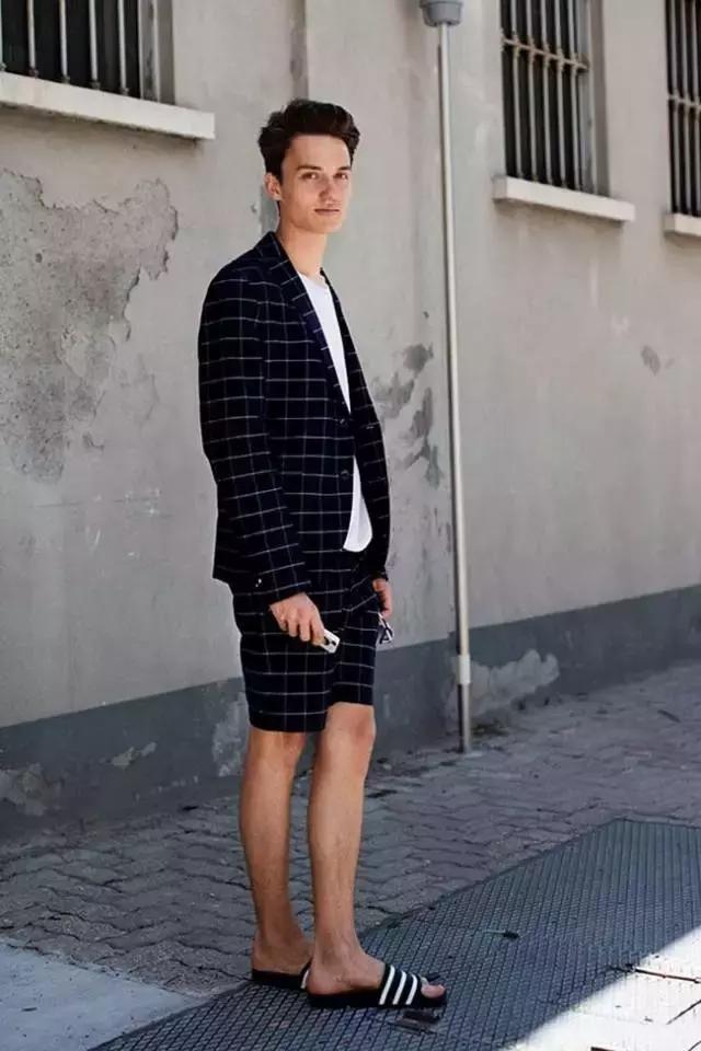 夏天最适合穿的拖鞋男,直男青年鞋子穿搭