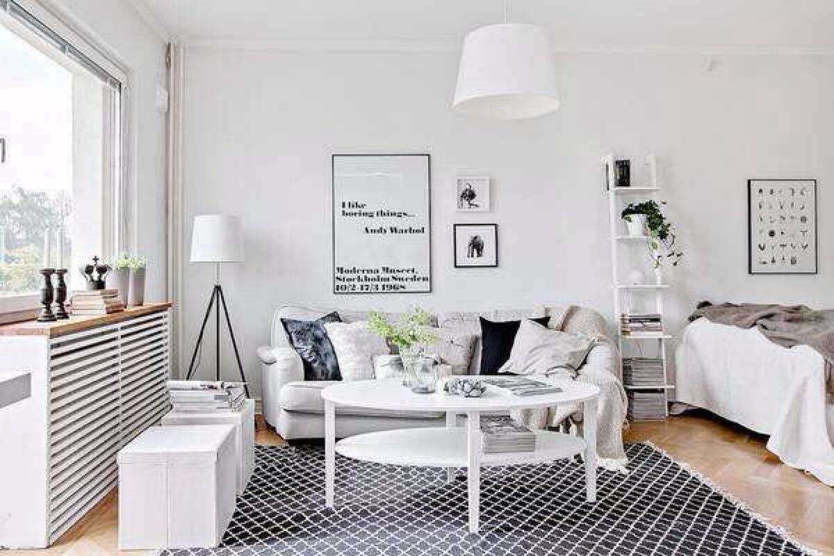 适合北欧风的客厅瓷砖,北欧简约风瓷砖上墙装修