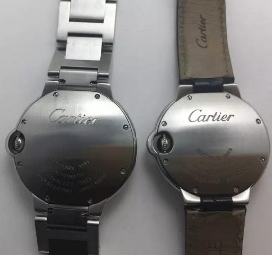 卡地亚蓝气球手表真假鉴定,卡地亚蓝气球42mm真假对照图