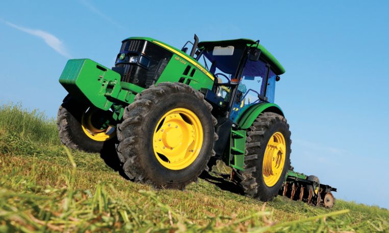 约翰迪尔1204拖拉机多少马力,约翰迪尔1204动力输出分解图