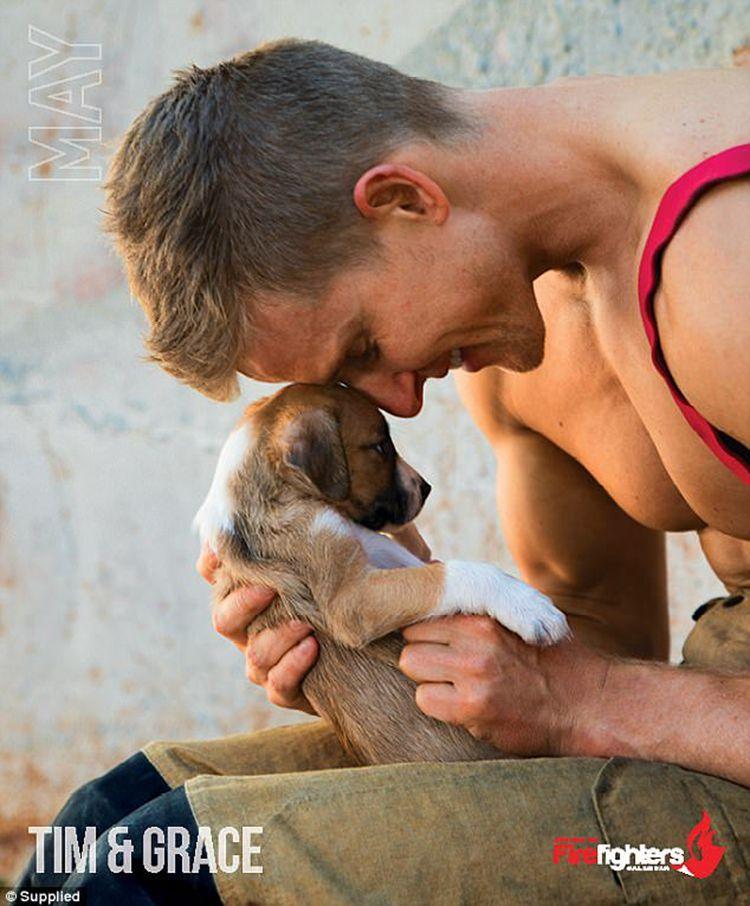 澳洲消防员肌肉,澳洲消防队帅哥大秀肌肉照