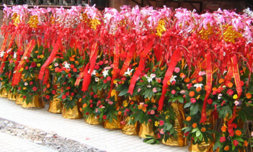 开业送的花篮怎么选择,开业花篮一般订几对最合适