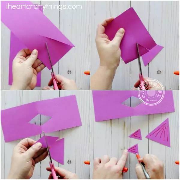 儿童节卡纸手工简单又漂亮幼儿园,卡纸贺卡幼儿园手工