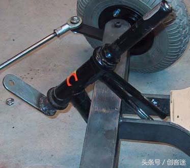 手工打造双人电动四轮小车,手工自制电动四轮车全过程