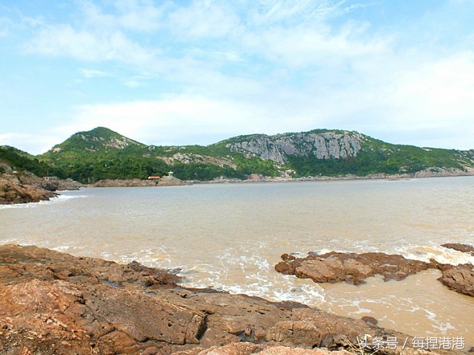 临海市南门坑沙滩,临海龙湾海滩景区