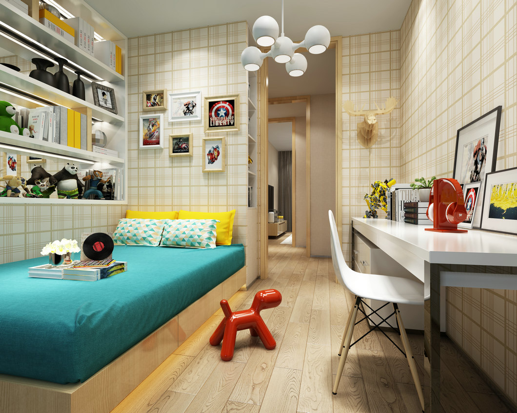 4-5岁儿童房装修风格,7-12岁儿童房装修风格简单
