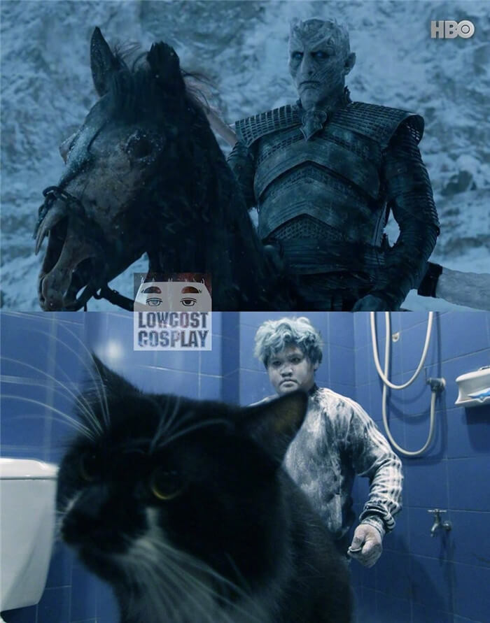 泰国小哥低成本cos美人鱼,cos泰坦尼克号