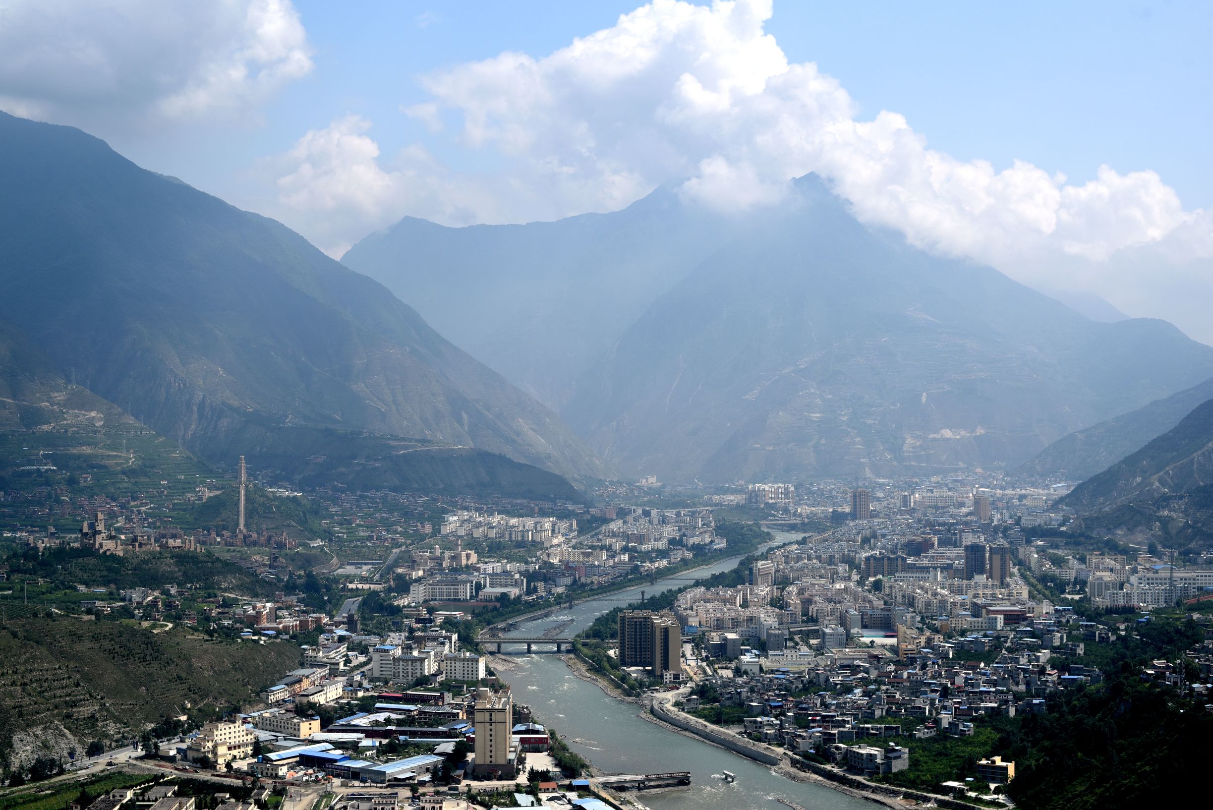 四川阿坝茂县美景,四川茂县简介
