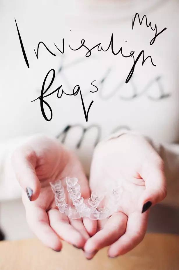 整牙戴的粉色的牙套,整牙给人带来的变化