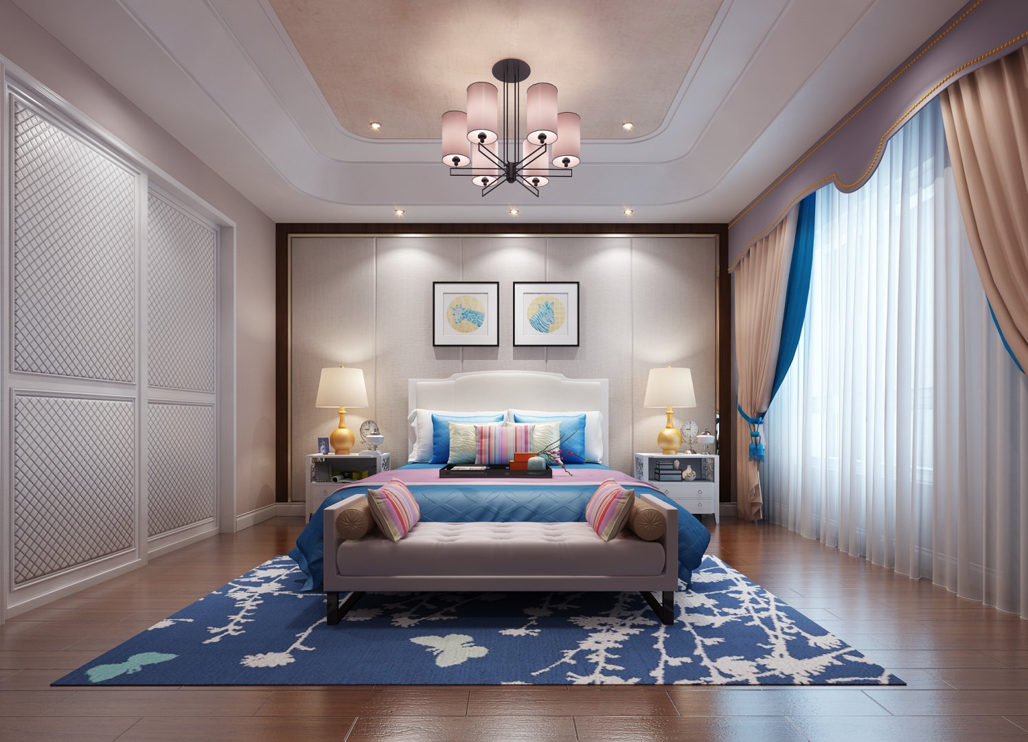 4-5岁儿童房装修风格,7-12岁儿童房装修风格简单