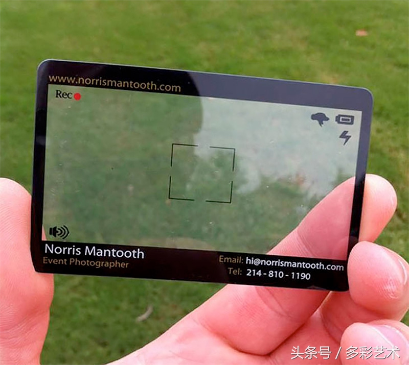 什么样的创意名片会被人留着,非常有创意的名片