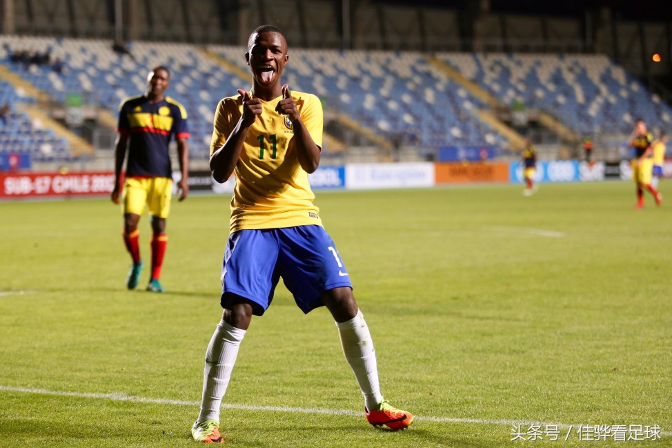 巴西U17国家队名单：皇马妖人维尼修斯落选巴萨马竞各占1人