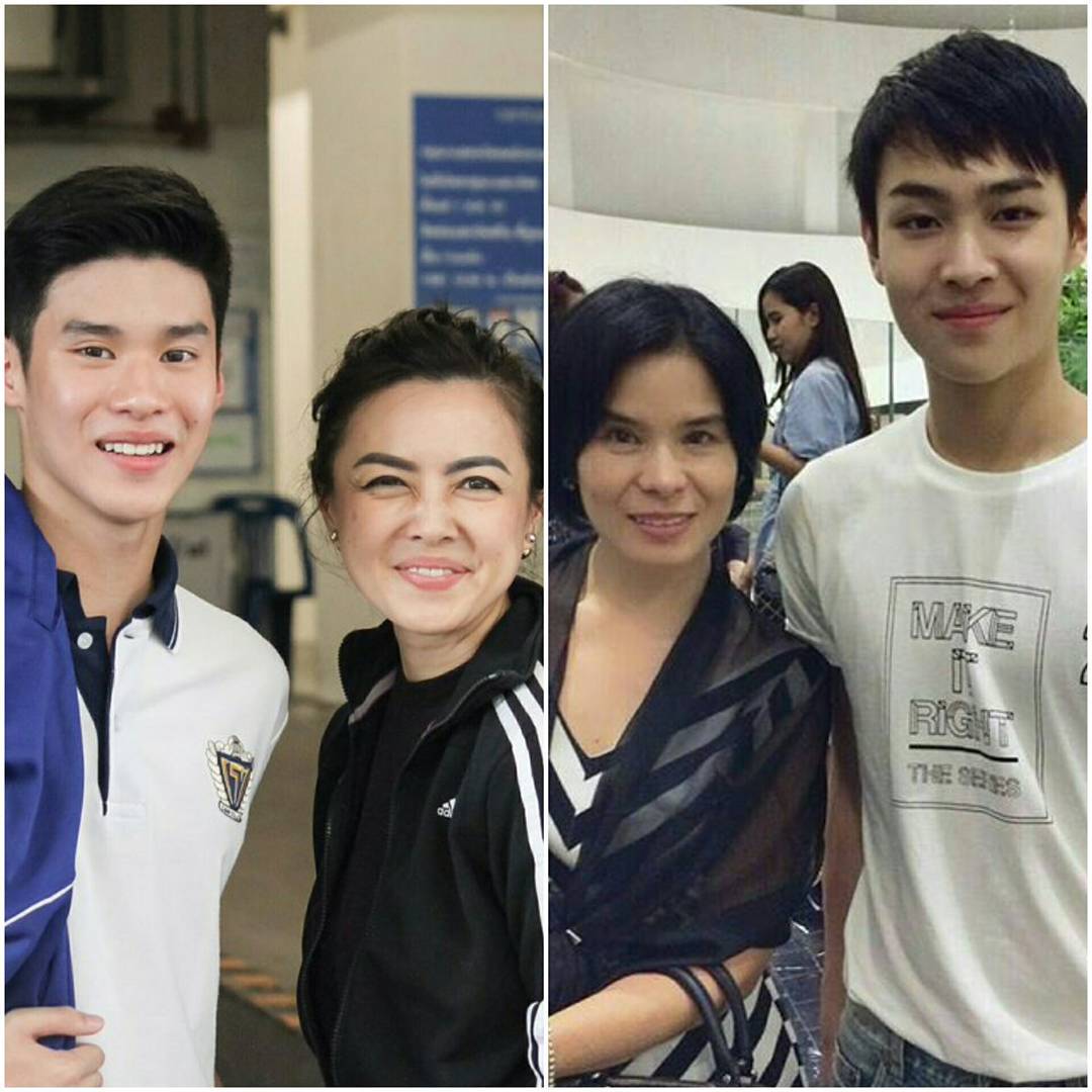 泰国母亲节，来看看泰星与母亲的有爱照片吧！