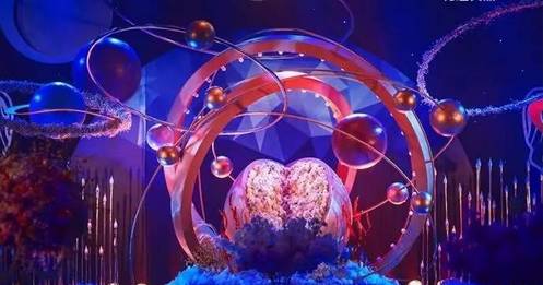 星空梦幻婚礼场景布置需要多少钱,星空厅婚礼现场适合穿什么婚纱