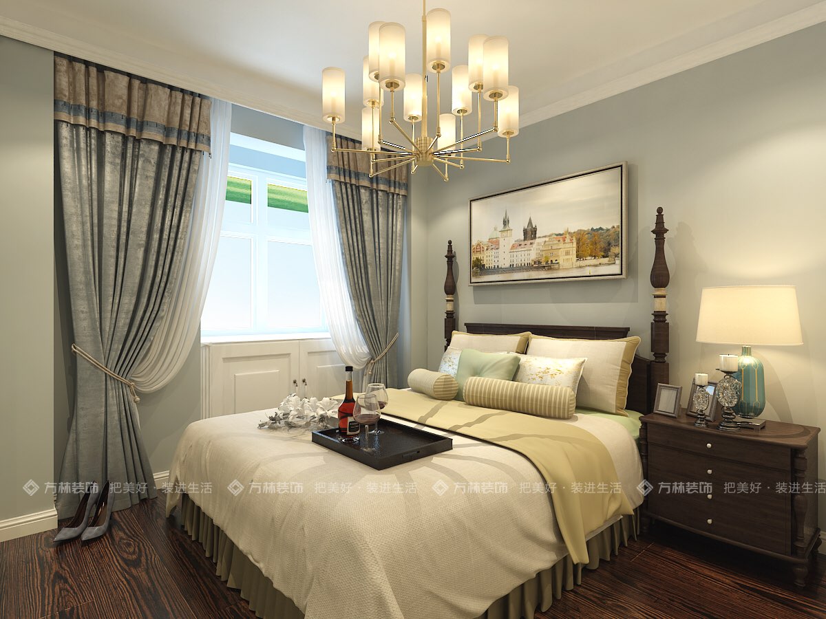 沈阳方林150平米轻奢装修图,沈阳方林风格装修效果图