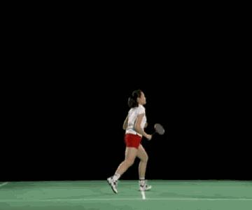 高远球对打练习,实战高远球怎么又高又远