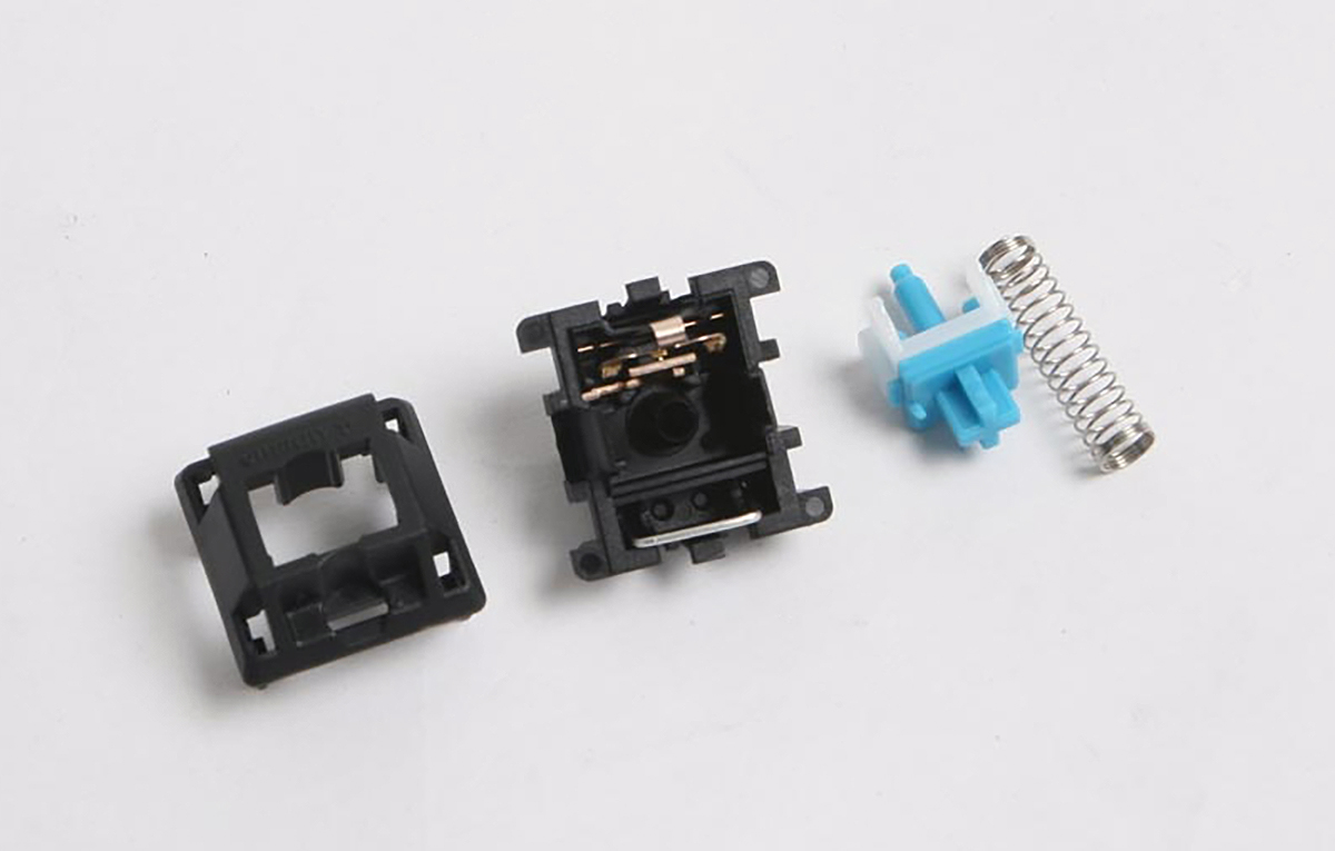 雷柏机械键盘轴体怎么拆,机械键盘静音轴原理