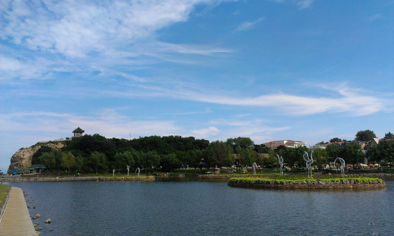 北戴河的鸽子窝公园,北戴河鸽子窝公园之旅