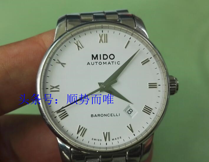 沈阳修表师傅：美度表冠锈断维修案例告诉你为啥别单独换把头