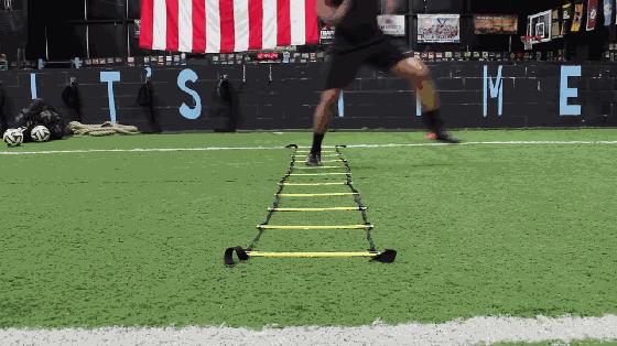 绳梯软梯训练视频,绳梯训练10种方法