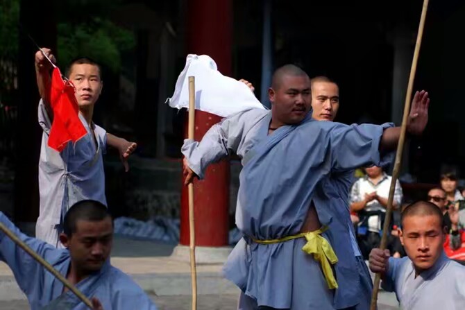 新少林寺拍摄花絮,少林英雄拍摄花絮视频