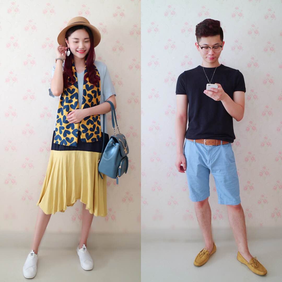 穿着情侣装逛街回头率,情侣装这么穿回头率绝对200%